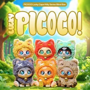 PICOCO Lucky Cloak Cat Series Plush Blind Box